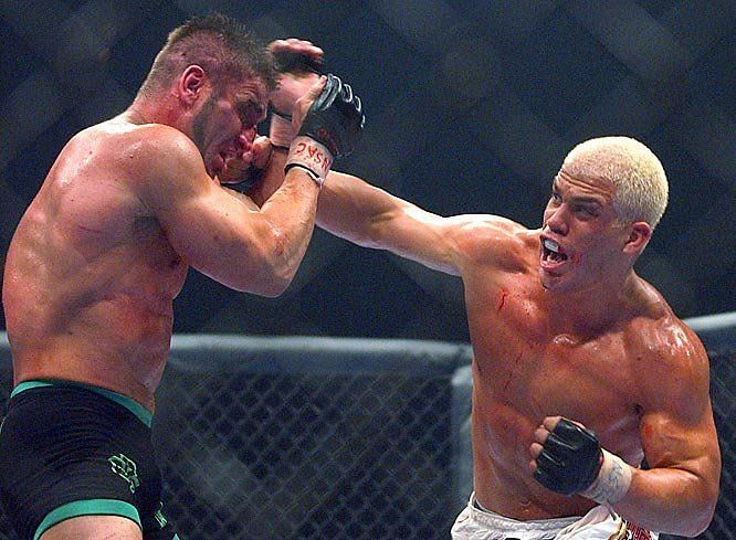 Tito Ortiz's first fight with Ken Shamrock was more entertaining than the anticlimactic rematch